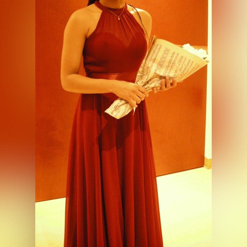 Red prom/concert dress